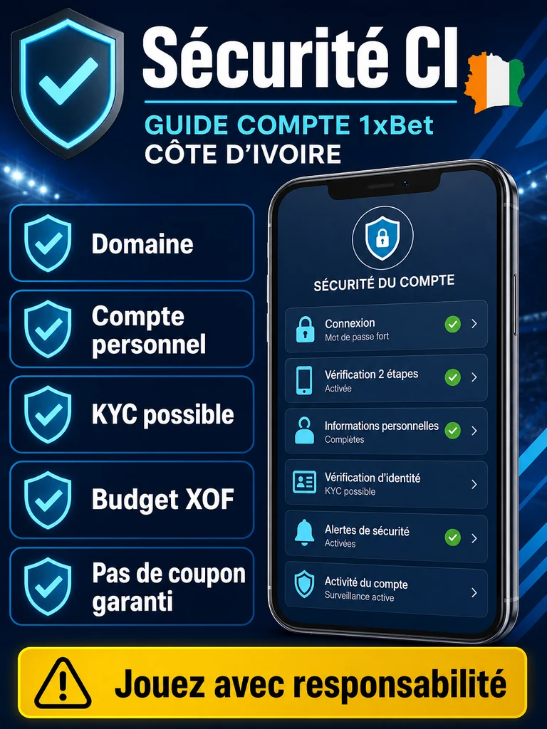 Comment parier sur 1xBet Côte d’Ivoire